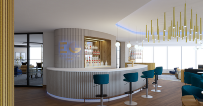 Inside Edinburgh Airport's swish new lounge with gin bar and incredible views