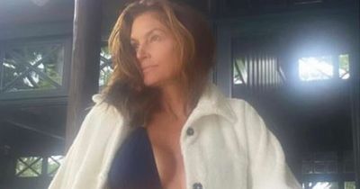 Cindy Crawford, 56, stuns fans with ageless bikini pic as model daughter brands her 'hot'