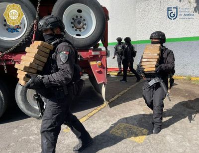 Cops Seize 1.6 Tons Of Cocaine Destined For L.A. In Record Mexico City Bust