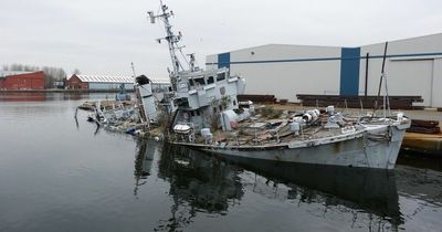 Campaign to rescue historic vessel now partially sunk in Birkenhead Docks receives a boost