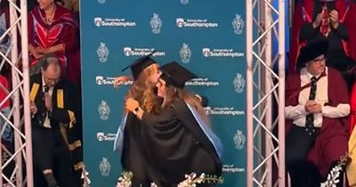 University blasted as students forced to congratulate themselves at graduation