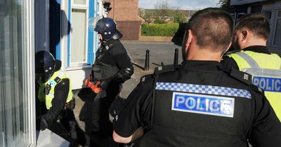 Cocaine and designer clothes found in police raid