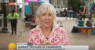 Good Morning Britain host steps in after Nadine Dorries snaps at Ranvir Singh