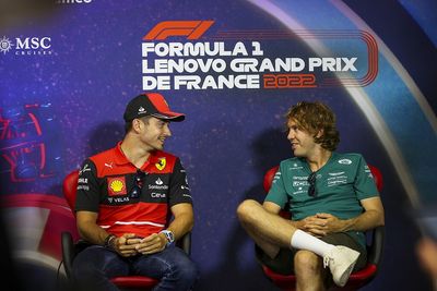 Leclerc reveals Vettel comfort text after French GP crash