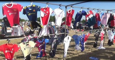 £500,000 of fake football shirts and designer clothing seized from car boot sale