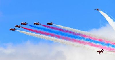 Red Arrows route: When and where to see flypast for Commonwealth Games opening ceremony