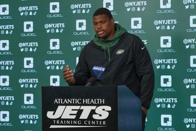 Quinnen Williams had another perfect moment at the mic during Jets camp