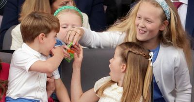 Princess Charlotte is 'in charge' joke The Queen and Kate Middleton