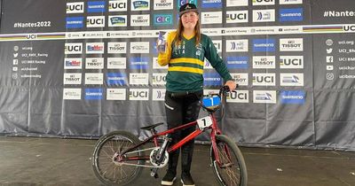 Canberra BMX rider Mia has gone from the Kambah club track to fifth in the world