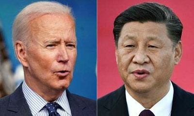 Joe Biden and China’s Xi Jinping exchange warnings over Taiwan