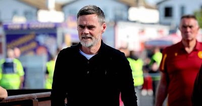 Motherwell manager Graham Alexander's interview interrupted by foul-mouthed fan after Sligo Rovers loss