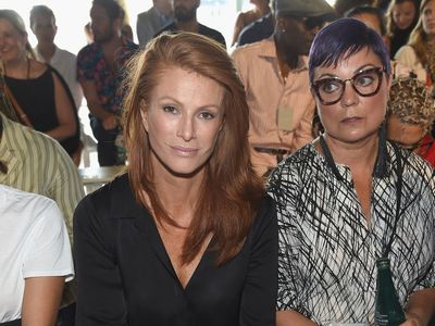 Angie Everhart denies ‘egging’ neighbour’s apartment following argument