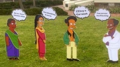 Simpsons cartoons used in 'clearly offensive' act of racism targeting family in SA coastal town