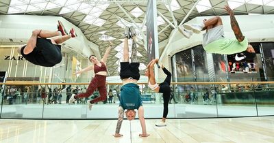 Unsuspecting shoppers stunned by gymnastics display from ex-Team GB gymnast