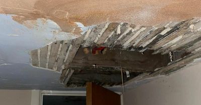 Students appalled by house of horrors with 'mould everywhere' and hole in ceiling