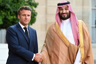 Macron counts on Saudi prince to 'ease' Ukraine war effects