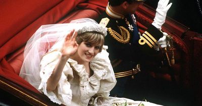 Princess Diana had solid gold keepsake item sewn into the back of her wedding dress