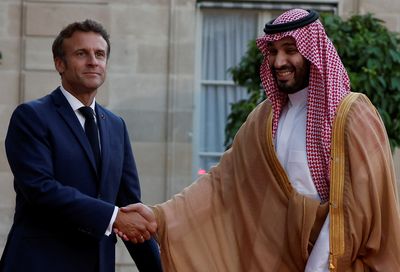 France’s Macron talks energy with Saudi Crown Prince MBS in Paris