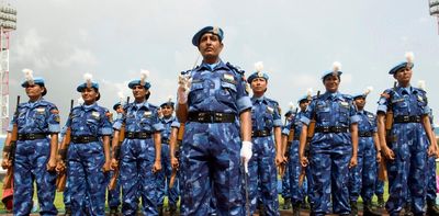 Why men overwhelmingly wear the UN's blue helmets – a former US ambassador explains why decades of recruiting women peacekeepers has had little effect