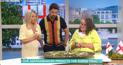 This Morning viewers baffled as woman uses asparagus to predict Euro 2022 final result