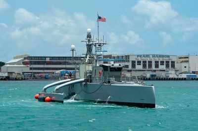 Navy expedites waterborne drones to close gap with China