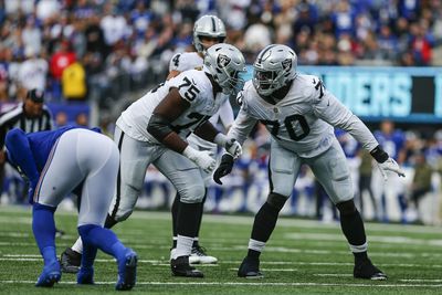 Raiders OL Brandon Parker now the favorite to win the right tackle job over Alex Leatherwood