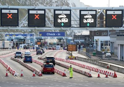 Minimal delays on roads to Dover but getaway traffic in South West hit by queues