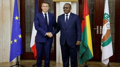 Macron promises to revive relations with Guinea Bissau and help region battle terrorism