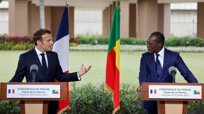 Macron’s Benin visit part of push for support of position in Ukraine