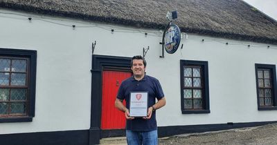 Fermanagh’s favourite pub owner thanks public as he picks up award