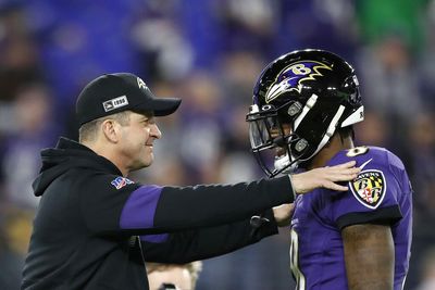 Ravens HC John Harbaugh weighs in on criticism of QB Lamar Jackson by anonymous DC
