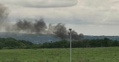 Ballymena fire: Northern Ireland Fire and Rescue Service at scene of blaze in Co Antrim