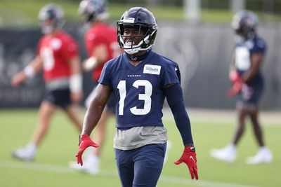 WATCH: QB Davis Mills throws drag route to WR Brandin Cooks at Texans training camp