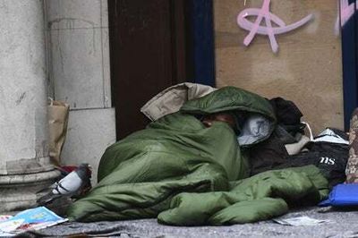 Increase in homelessness on London streets amid cost of living crisis, new data shows