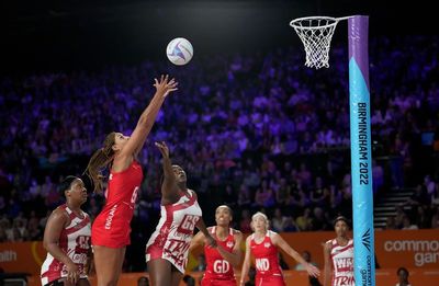 England begin netball title defence with big win over Trinidad and Tobago