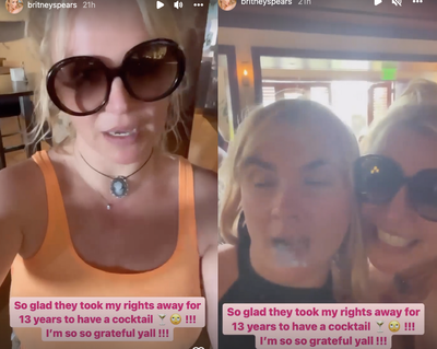 Britney Spears goes to a bar for ‘first time’ after being banned from alcohol during conservatorship