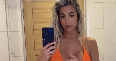 Gemma Atkinson puts on stunning display as she models bikinis for first time in 11 years in 'daunting' photoshoot