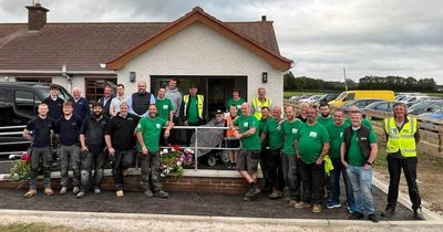 Co Antrim builder has "life-changing" extension built by volunteers