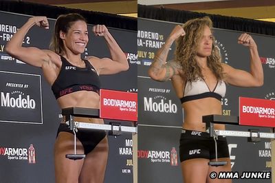 UFC 277 video: Julianna Peña weighs in with 90 seconds left, Amanda Nunes rematch official