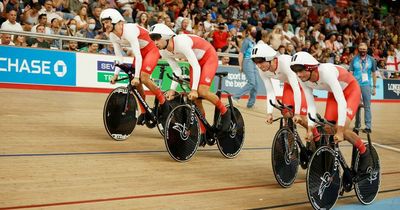 England claim silver as men lose cycling team pursuit final at Commonwealth Games