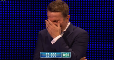 The Chase's Bradley Walsh facepalms in response to contestant's answer