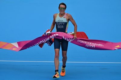 Bermuda's Olympic champion Duffy retains Commonwealth triathlon title