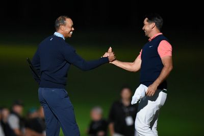 Watch: While you’re getting swing advice from a stranger at the range, Jason Day is getting it from Tiger Woods