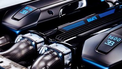 Bugatti Highlights Quad-Turbo W16 Engine’s Complex Development