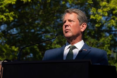 Kemp assails national economy while touting Georgia record