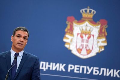 Spanish PM Sanchez opens Balkan tour with visit to Serbia