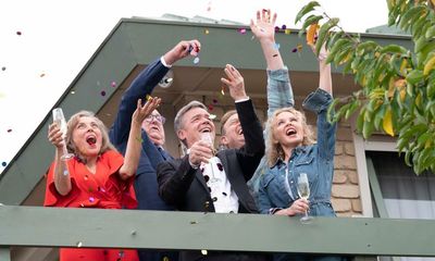 Neighbours finale review – Kylie and Jason make 30 years vanish in an instant