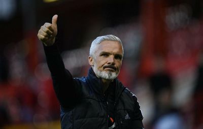 Jim Goodwin insists Aberdeen can be party poopers when Celtic unfurl title flag