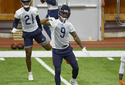 WATCH: Bears rookie Jaquan Brisker makes highlight-reel interception