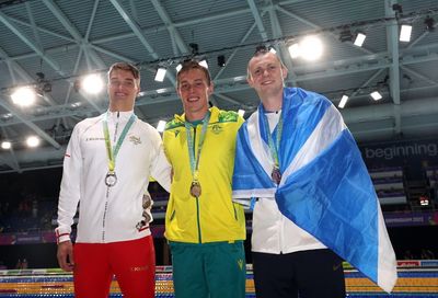 England’s James Wilby and Scotland’s Ross Murdoch both win Commonwealth medals